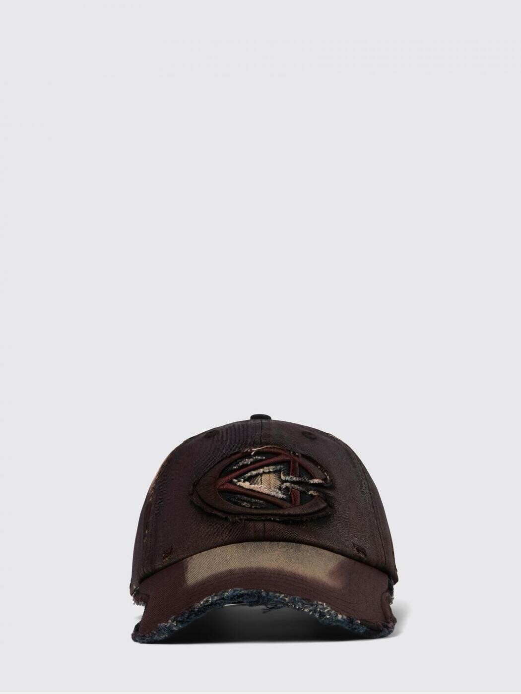 カンペールラボ CAMPERLAB かぶり笠 かぶり笠 レディース 赤いこと Hats AS00010-004 DISTORTED WASHED SPRAYED CAP 関税 貨物輸送無料 2026SS gi