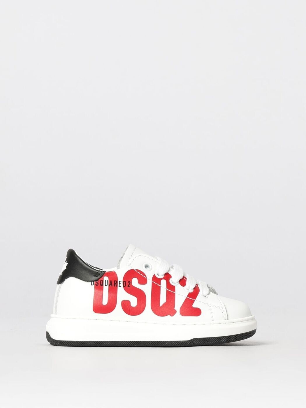 ディースクエアード DSQUARED2 坦々たるスニーカー スニーカー ボーイズ 赤いこと Flat sneakers 82674 関税 貨物輸送無料 2026SS gi
