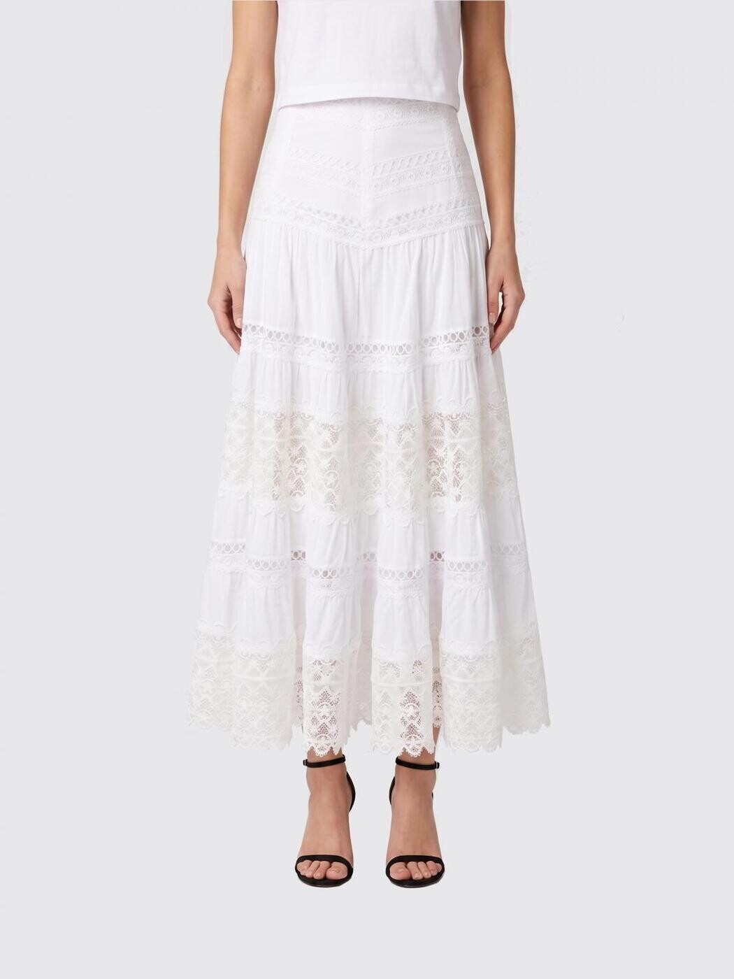 チャロルイス CHARO RUIZ IBIZA スカート レディース ホワイト Skirts 261402 White 関税 送料無料 2026SS gi｜BRANDSHOP「il Tesoro」