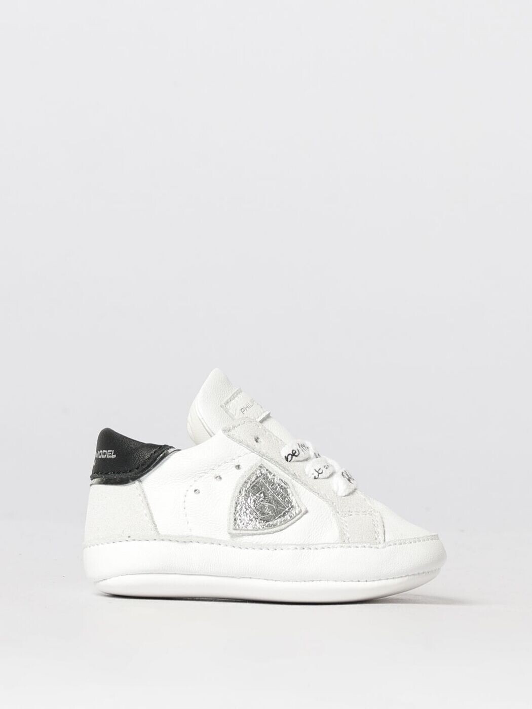 フィリップ ひな形 PHILIPPE MODEL 滑っこいスニーカー スニーカー ボーイズ 白いこと Flat sneakers 83266 関税 貨物輸送無料 2026SS gi
