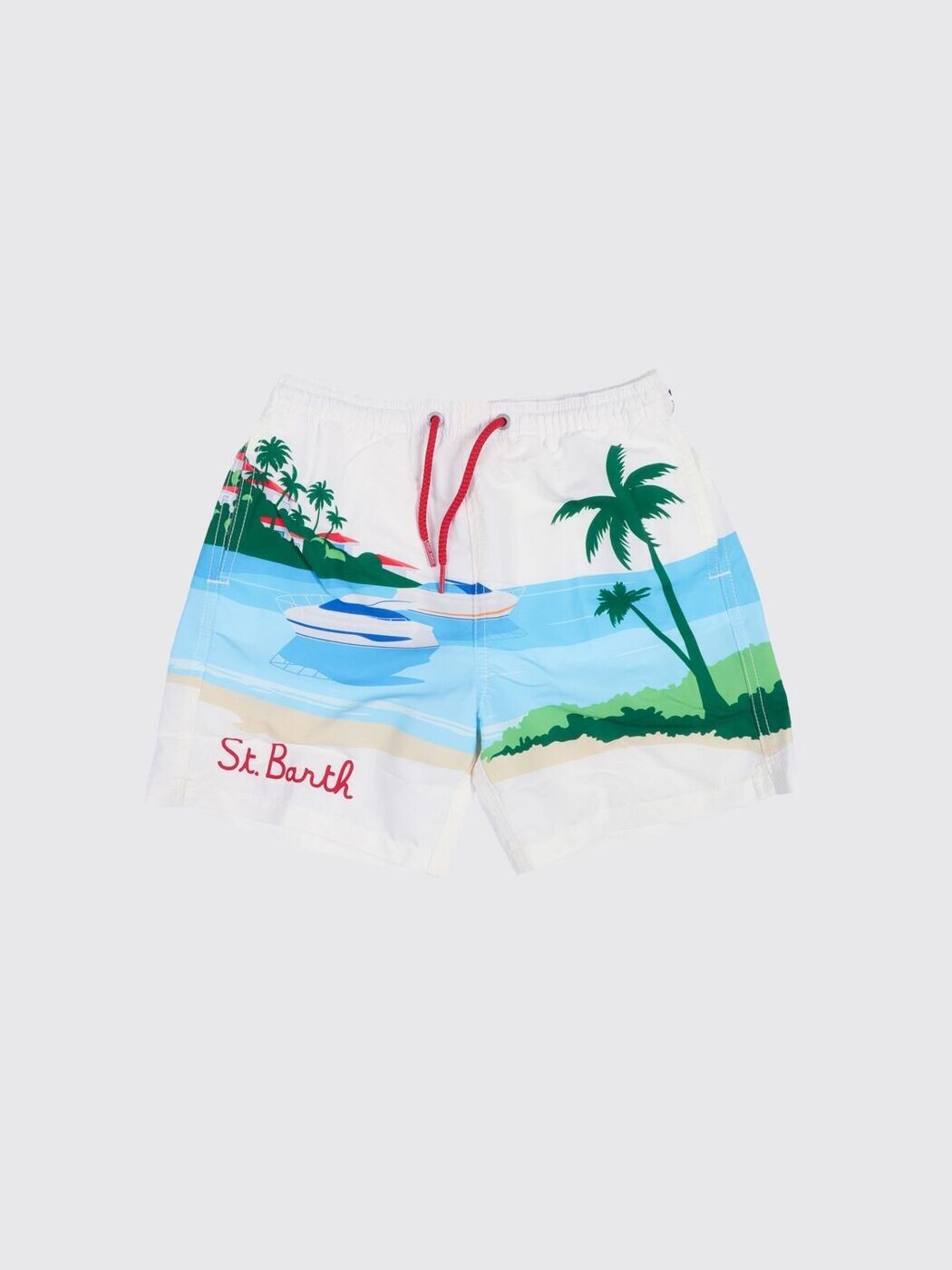 エムシーツーセイントバース MC2 SAINT BARTH 塩水ズボン下 スイムウェア ボーイズ マルチ色つや Swim shorts HAI0001 関税 貨物輸送無料 2026SS gi