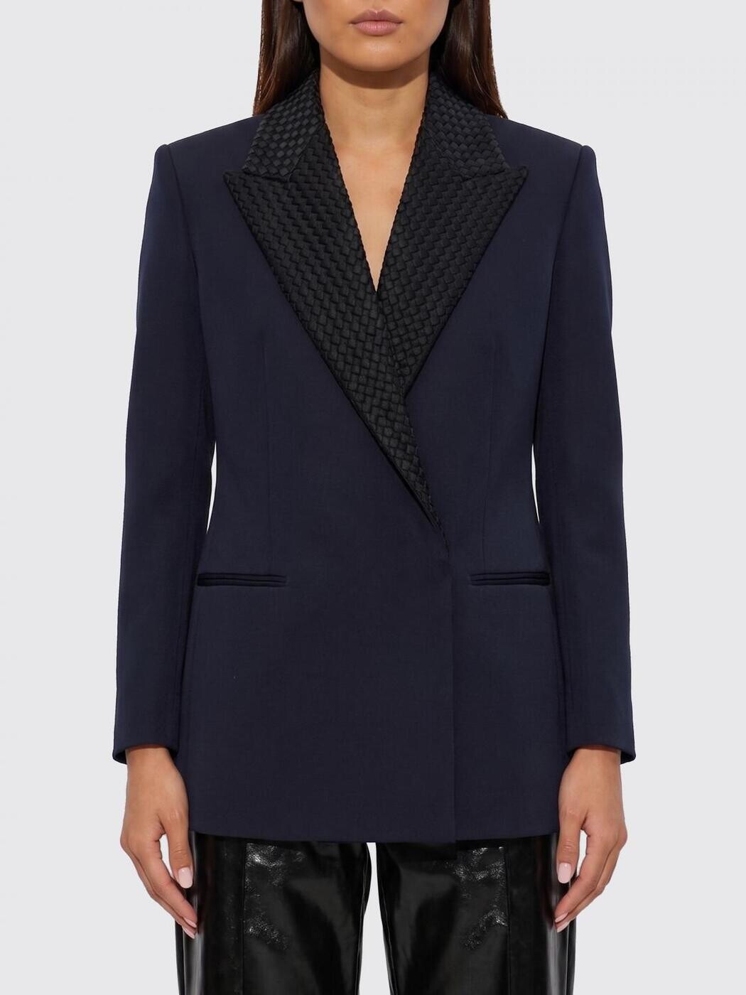 ボッテガ ヴェネタ BOTTEGA VENETA 背広上衣 背広 上衣 レディース 青碧 Suit Jackets 872990V6DH0 関税 貨物輸送無料 2026SS gi