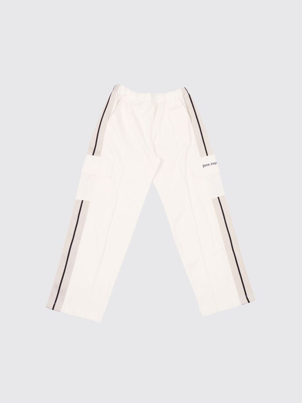 パーム・エンジェルス PALM ANGELS パンツ ボーイズ ホワイト Cargo trousers PGCJ011S26FLE001 White 関税 送料無料 2026SS gi｜BRANDSHOP「il Tesoro」