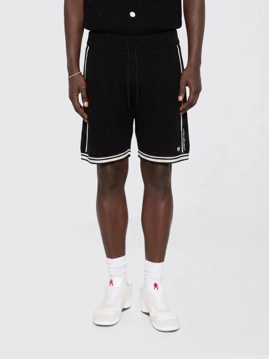 カサブランカ CASABLANCA ショーツ メンズ ブラック Shorts MSS26KW1321 Black 関税 送料無料 2026SS gi|BRANDSHOP「il Tesoro」
