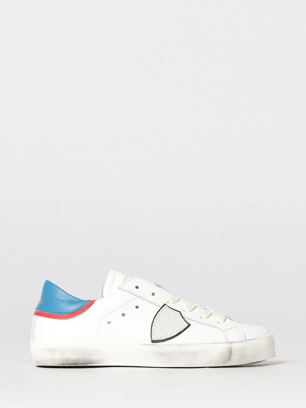 フィリップ 真似形 PHILIPPE MODEL 坦々たるスニーカー スニーカー ボーイズ 白いこと Flat sneakers 83308 関税 貨物輸送無料 2026SS gi