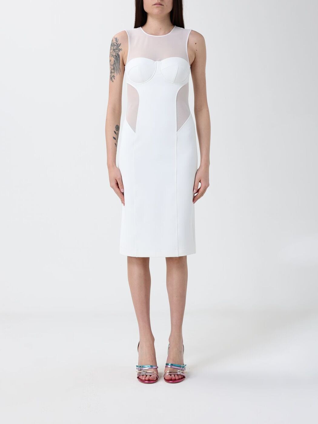 パトリツィアペペ PATRIZIA PEPE ワンピース ドレス レディース ホワイト Dresses 2A3047A737 White 関税 送料無料 2026SS gi｜BRANDSHOP「il Tesoro」