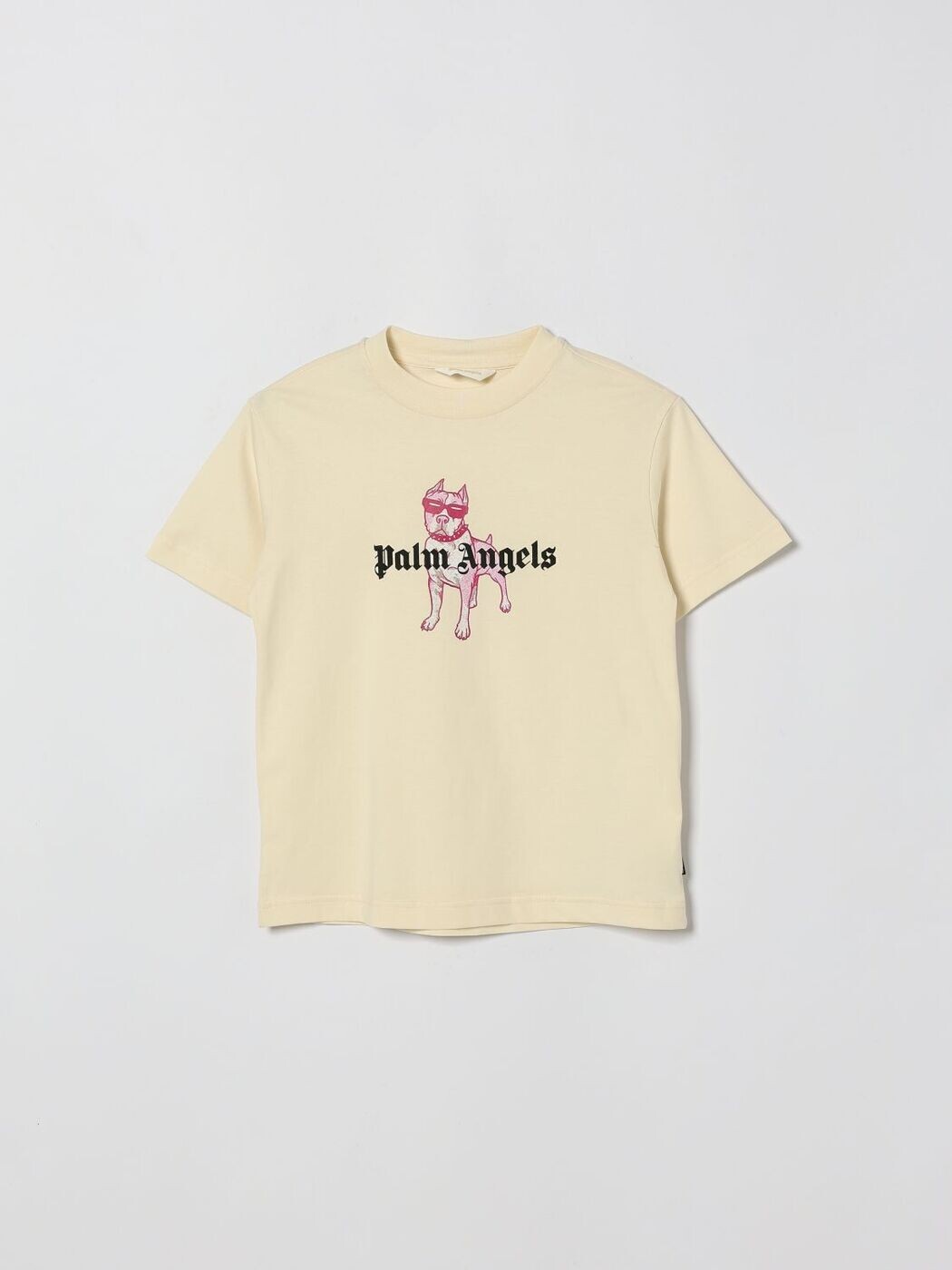 パーム・エンジェルス PALM ANGELS ロング捩りプルオーバー プルオーバー ボーイズ 白いこと Long sleeve t-shirts PGAA002S26JER009 関税 貨物輸送無料 2026SS gi