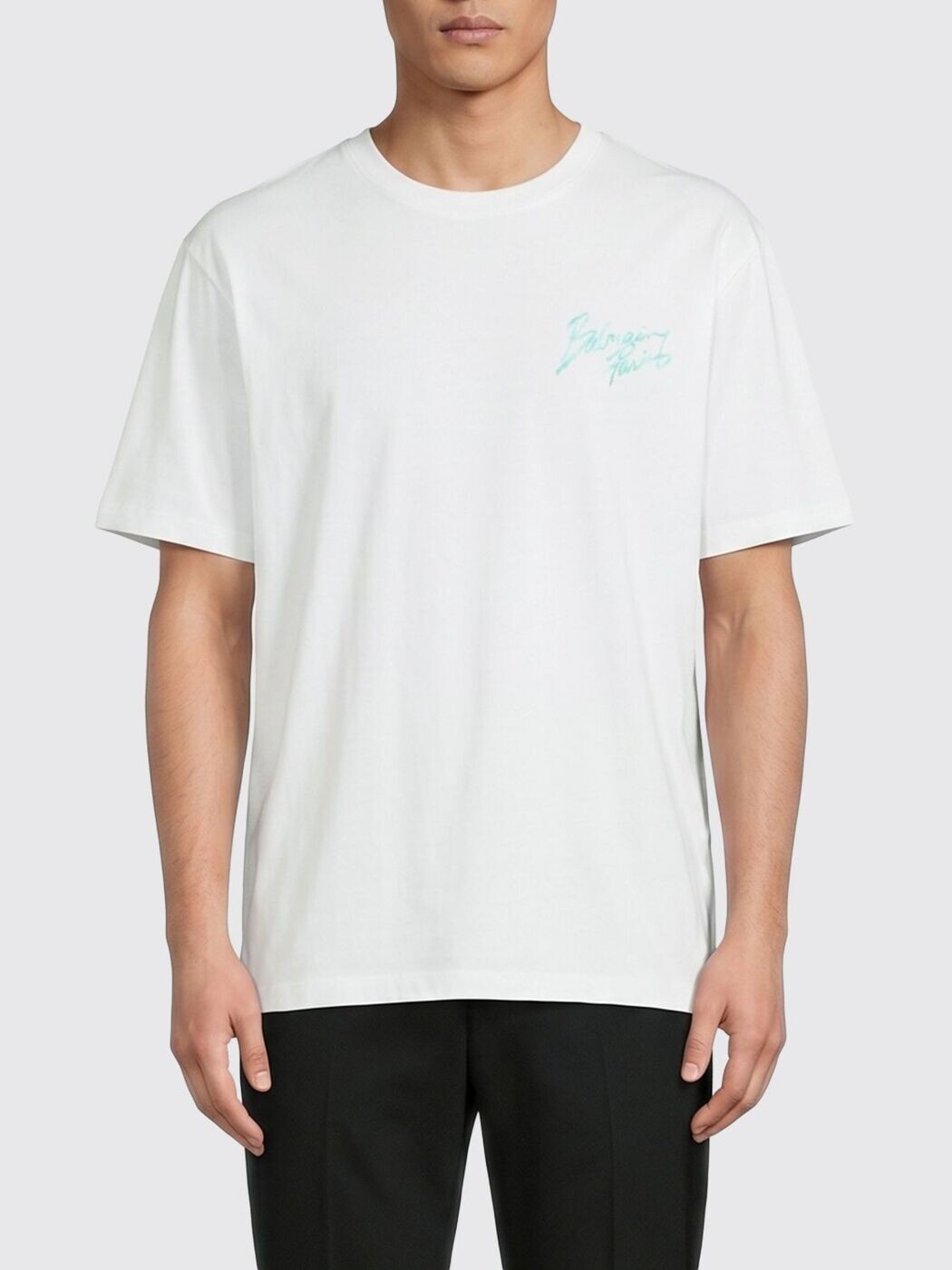 バルマン BALMAIN Tシャツ メンズ ホワイト T-shirts GH1EG000BD40 White 関税 送料無料 2026SS gi｜BRANDSHOP「il Tesoro」