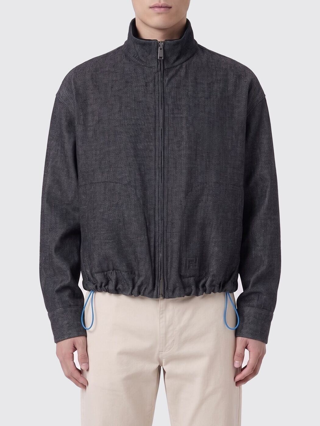 フェンディ FENDI 上衣 メンズ 薄墨色 Jackets FW1433AYUD 関税 貨物輸送無料 2026SS gi