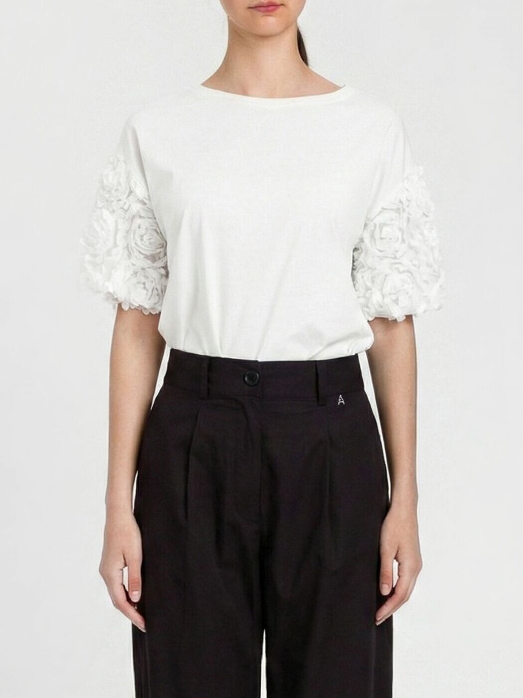 アティチュード ツイン仕掛ける ACTITUDE TWINSET スポーツシャツ プルオーバー レディース 白いこと T-shirts and polo shirts 261AP2233 関税 貨物輸送無料 2026SS gi