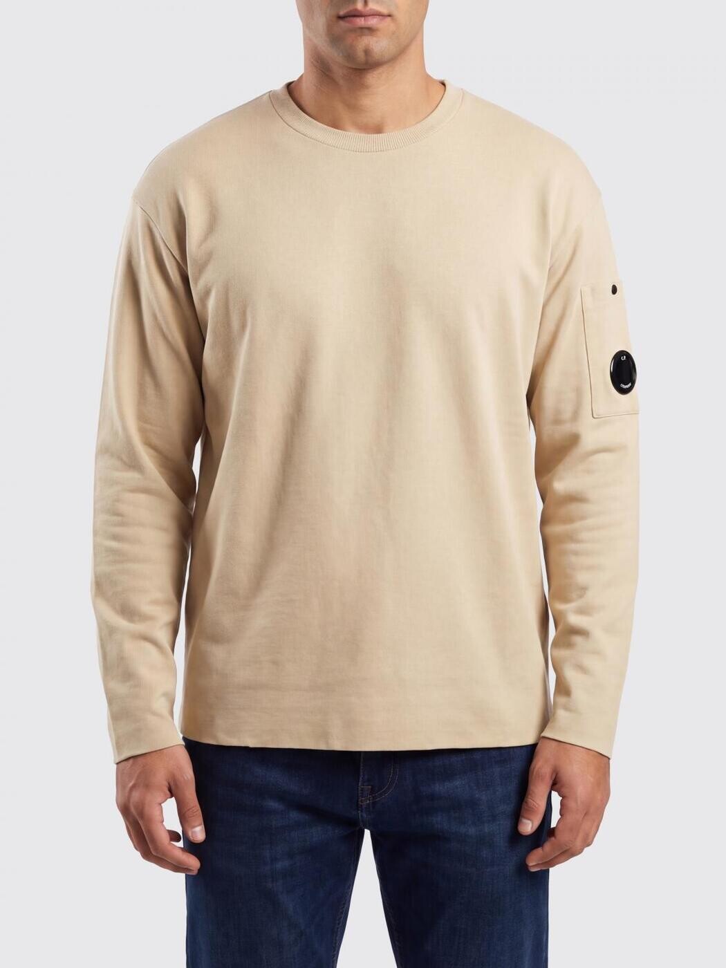 シーピー 貴社 CP COMPANY プルオーバー メンズ 赤銅色 T-shirts 20CMK097A110560A 関税 貨物輸送無料 2026SS gi