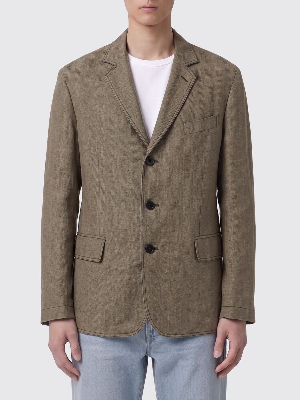 フェラガモ FERRAGAMO 上衣 メンズ ベージュ Jackets 145443 793134 関税 貨物輸送無料 2026SS gi