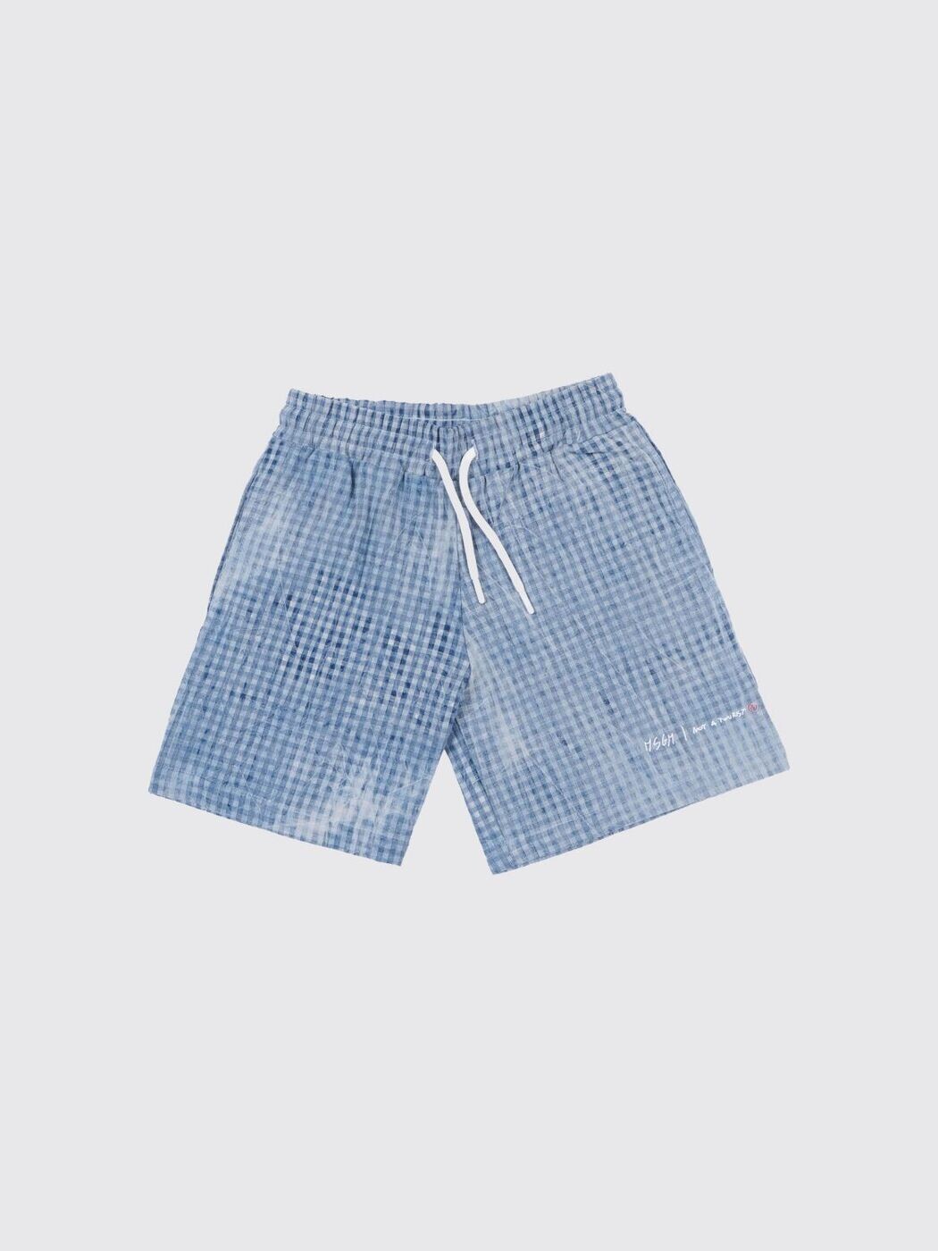 エムエスジーエム MSGM 遊撃手ズボン下 ズボン下 さる股引き ボーイズ 青色 Shorts S6MSJBBE147 関税 貨物輸送無料 2026SS gi