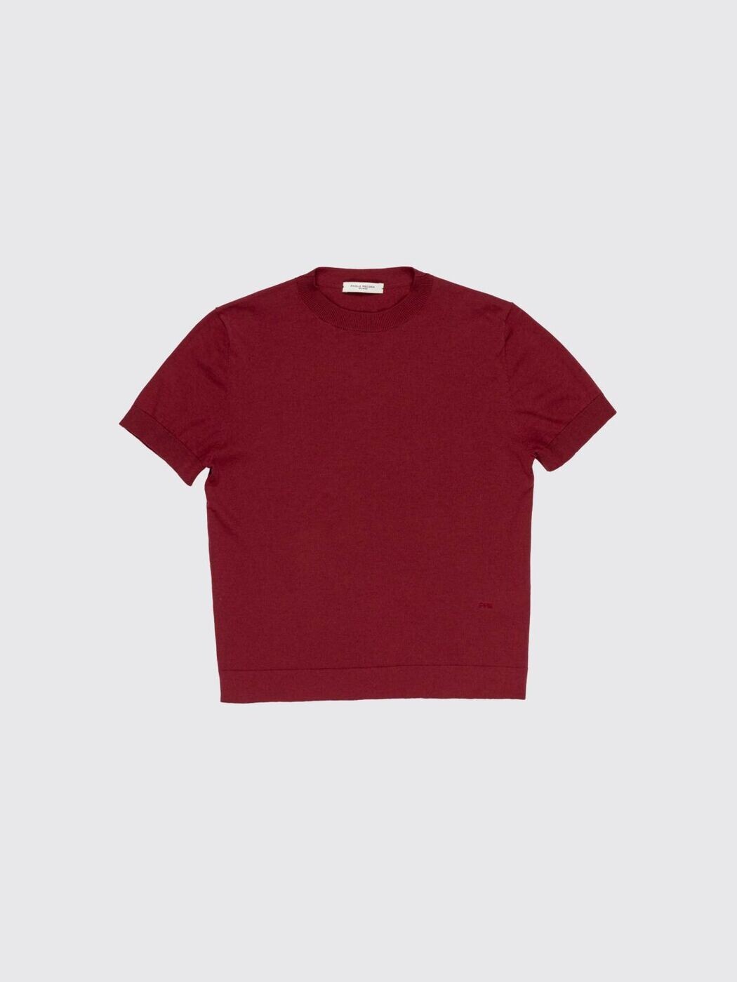 パオロペコラ PAOLO PECORA クルーネックジャンパー 編み物御召しもの ボーイズ 赤いこと Crew neck jumpers PP4177 関税 貨物輸送無料 2026SS gi