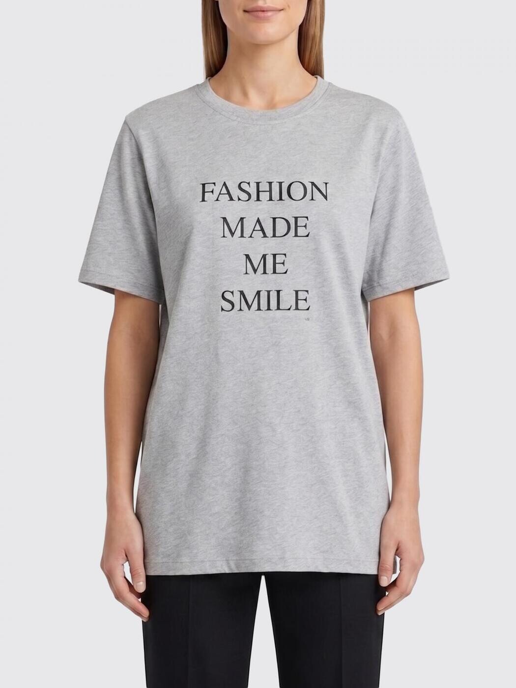 ヴィクトリア・ヴィクトリア・ベッカム VICTORIA VICTORIA BECKHAM スポーツシャツ プルオーバー レディース 薄墨色 T-shirts and polo shirts 1226JTS007458A 関税 貨物輸送無料 2026SS gi