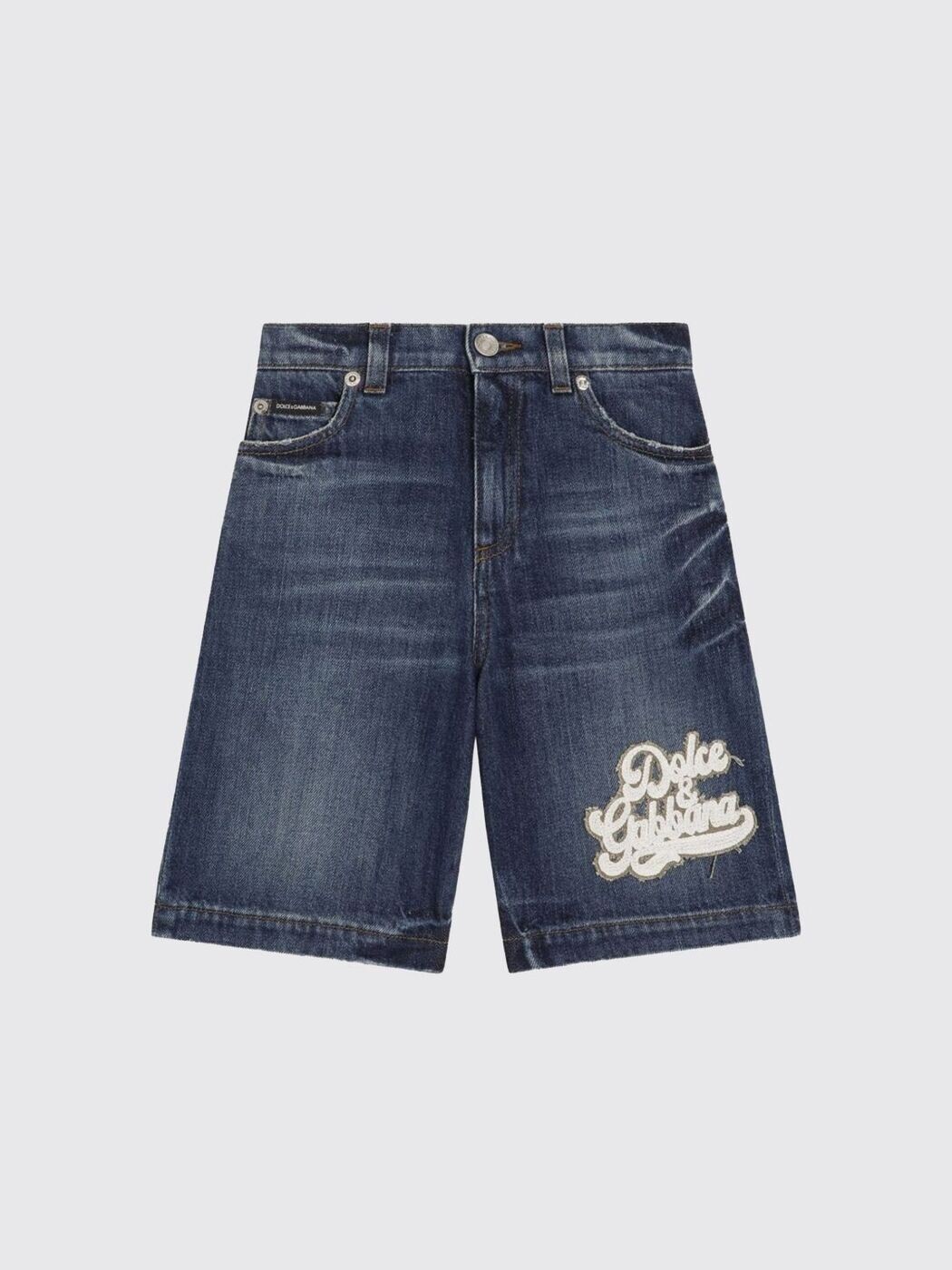 ドルチェ＆ガッバーナ DOLCE\u0026GABBANA 遊撃手ズボン下 ズボン下 さる股引き ボーイズ 青碧 Shorts L44Q03LDD66 関税 貨物輸送無料 2026SS gi