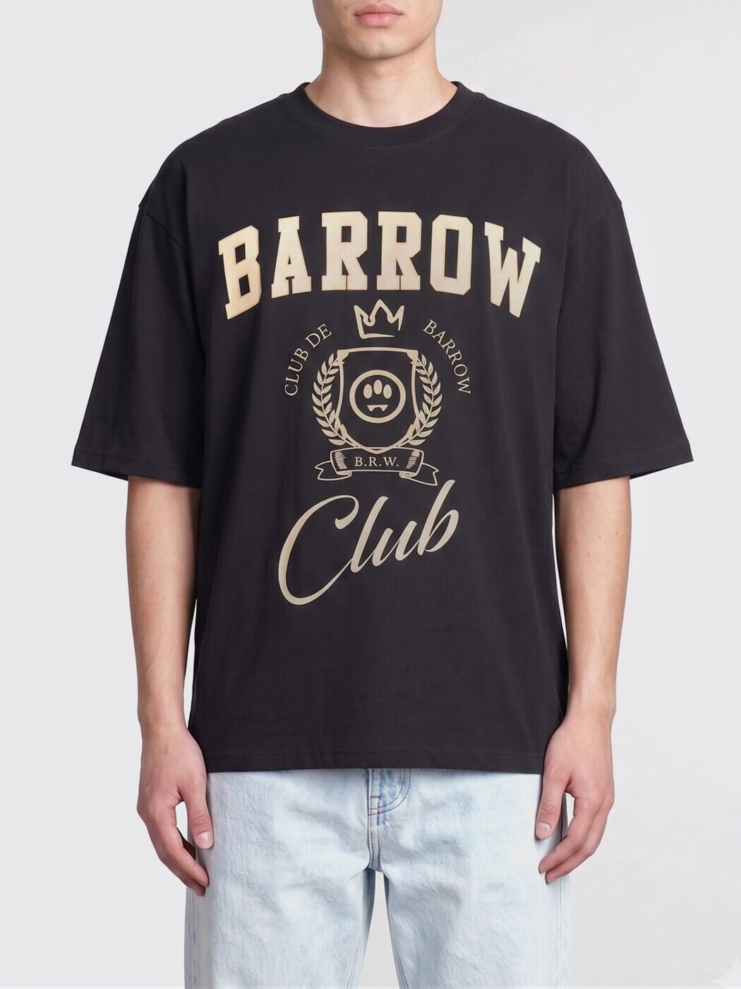 バロウ BARROW プルオーバー メンズ 黒いこと T-shirts S6BWUATH019 関税 貨物輸送無料 2026SS gi