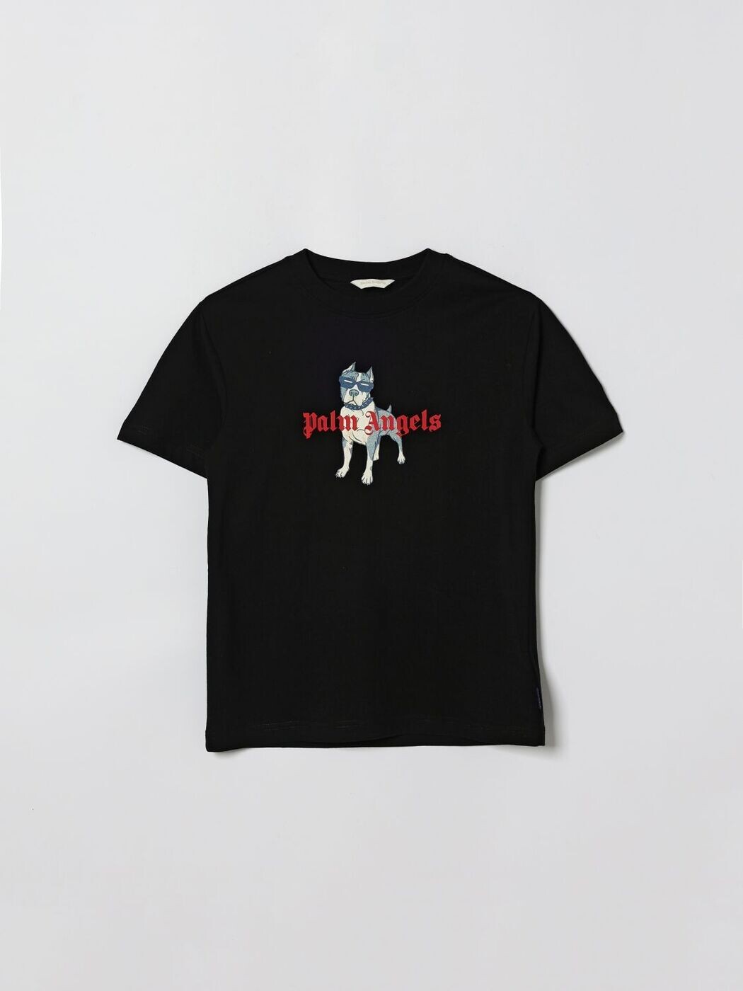 パーム・エンジェルス PALM ANGELS ロング捩りプルオーバー プルオーバー ボーイズ 黒いこと Long sleeve t-shirts PBAA003S26JER008 関税 貨物輸送無料 2026SS gi