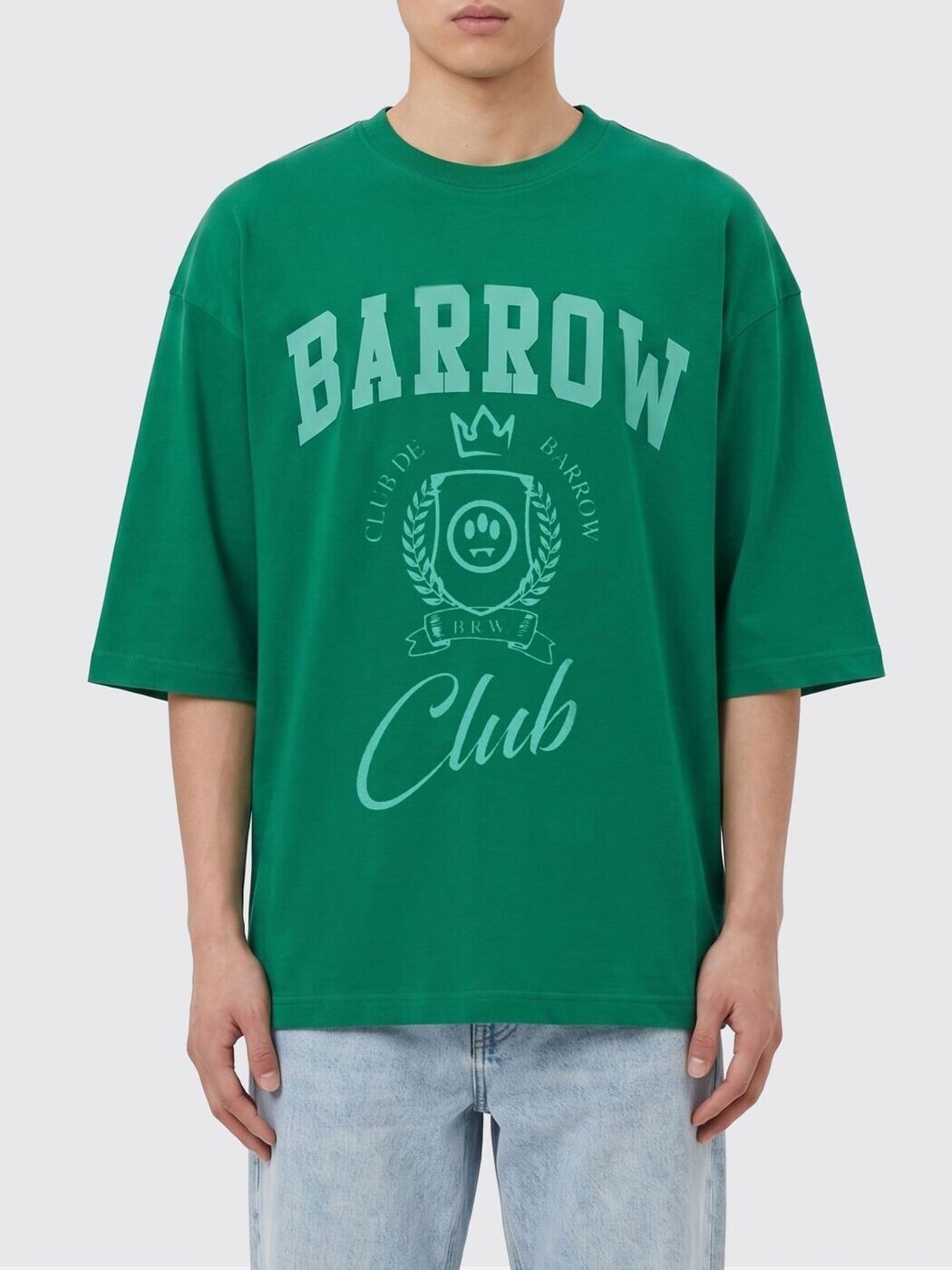 バロウ BARROW プルオーバー メンズ 緑であること T-shirts S6BWUATH019 関税 貨物輸送無料 2026SS gi
