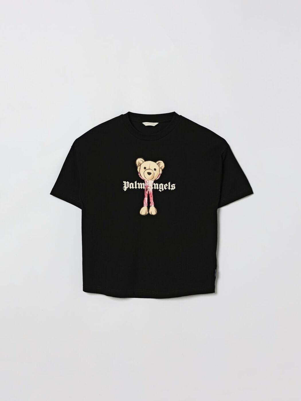 パーム・エンジェルス PALM ANGELS ロング捩りプルオーバー プルオーバー ボーイズ 黒いこと Long sleeve t-shirts PGAA001S26JER002 関税 貨物輸送無料 2026SS gi