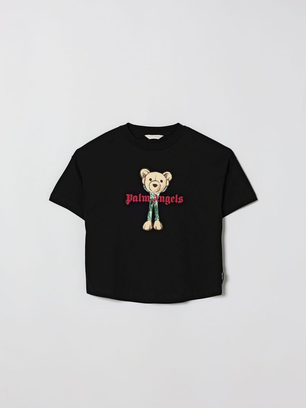 パーム・エンジェルス PALM ANGELS ロング捩りプルオーバー プルオーバー ボーイズ 黒いこと Long sleeve t-shirts PBAA002S26JER004 関税 貨物輸送無料 2026SS gi