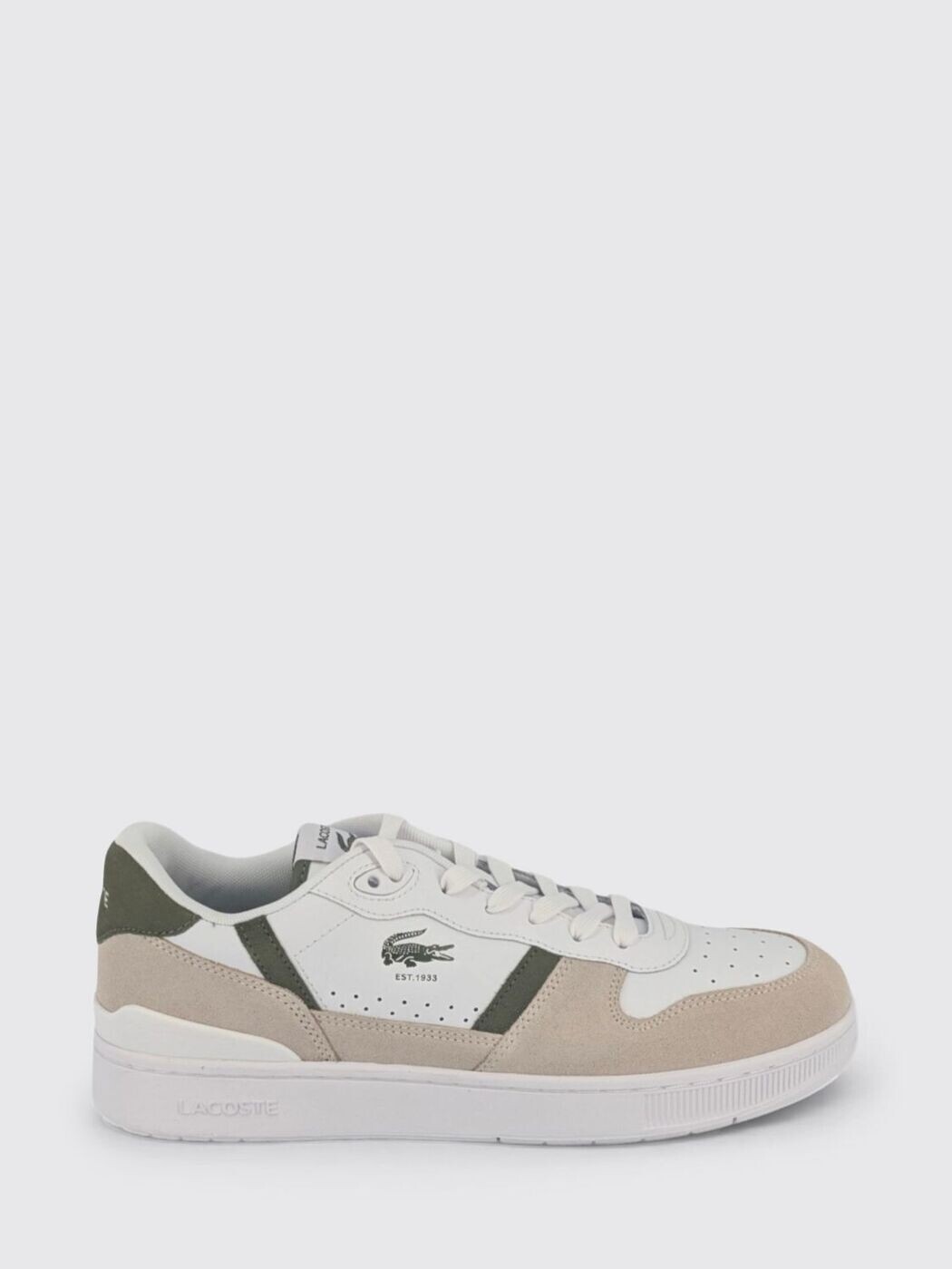 ラコステ LACOSTE スニーカー メンズ ベージュ Sneakers E04113 関税 貨物輸送無料 2026SS gi