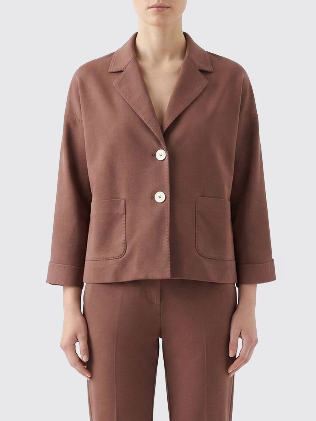 チルコロ1901 CIRCOLO 1901 スーツジャケット スーツ ジャケット レディース ブラウン Suit Jackets FD3813 Brown 関税 送料無料 2026SS gi|BRANDSHOP「il Tesoro」
