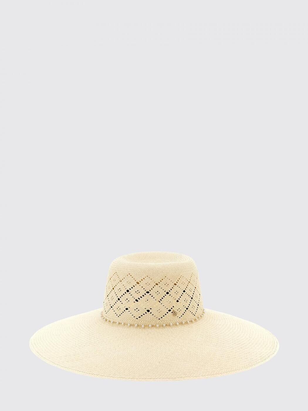 住み家 ミッシェル MAISON MICHEL かぶり笠 鳥打ち帽 レディース ベージュ Hats 1004087001 関税 貨物輸送無料 2026SS gi