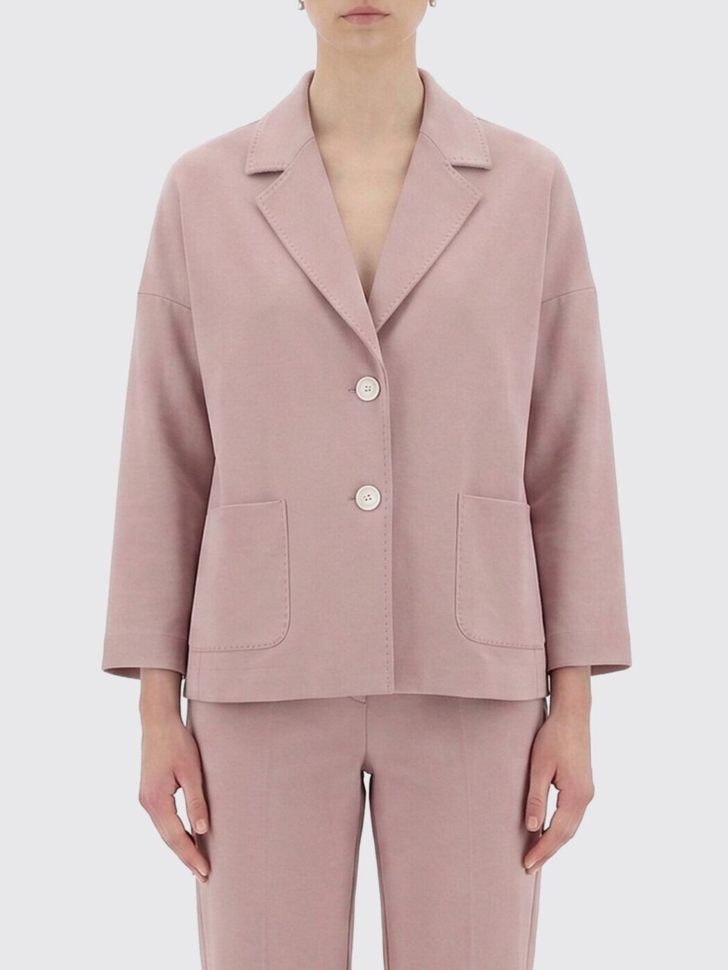 チルコロ1901 CIRCOLO 1901 背広上衣 背広 上衣 レディース さくら色 Suit Jackets FD3813 関税 貨物輸送無料 2026SS gi レディースファッション-コート・ジャケット