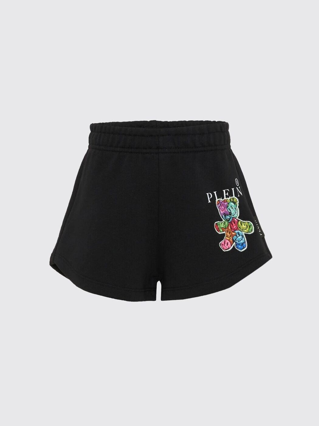 フィリップ 飾り気の無い PHILIPP PLEIN 遊撃手ズボン下 ズボン下 さる股引き ボーイズ 黒いこと Shorts S6PHJGSH159 関税 貨物輸送無料 2026SS gi