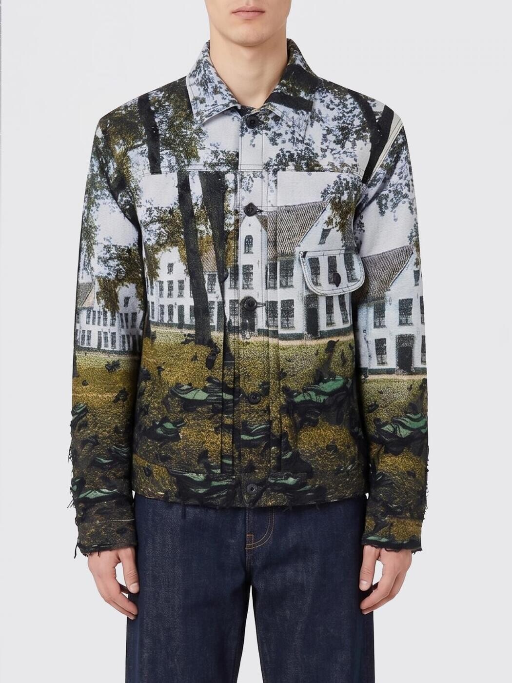 ジュンヤ ワタナベ コム デ 給仕 JUNYA WATANABE COMME DES GARCONS 上衣 メンズ 緑であること Jackets WQJ030 関税 貨物輸送無料 2026SS gi