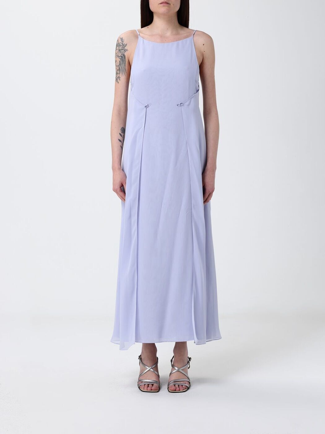 エンポリオ アルマーニ EMPORIO ARMANI ワンピース ドレス レディース Dresses EW003215 AF10209 Lilac 関税 送料無料 2026SS gi｜BRANDSHOP「il Tesoro」 42,900円