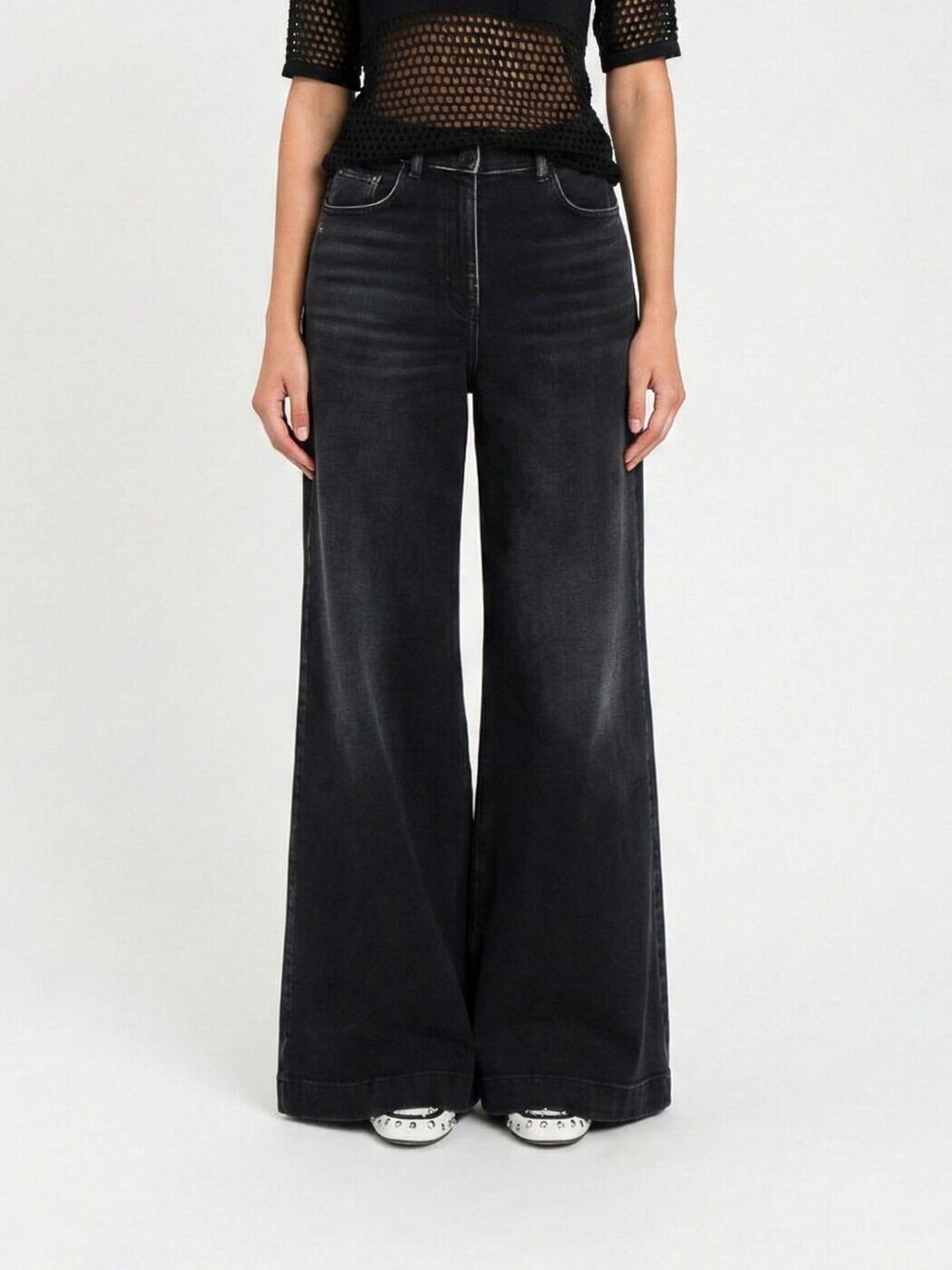 アティチュード ツイン仕掛ける ACTITUDE TWINSET ジーンズ レディース 黒いこと Jeans 261AP2260 関税 貨物輸送無料 2026SS gi