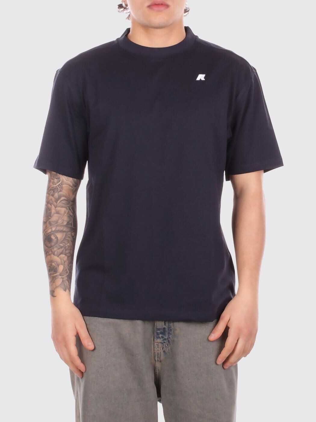 ケイウェイ K-WAY Tシャツ メンズ ブルー T-shirts K3136CW Blue 関税 送料無料 2026SS gi|BRANDSHOP「il Tesoro」
