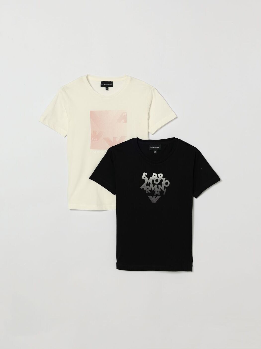 エンポリオ・アルマーニ EMPORIO ARMANI ロング衣袂ティーシャツ ティーシャツ ガールズ マルチ色つや Long sleeve t-shirts EG000607AF14503 関税 貨物輸送無料 2026SS gi