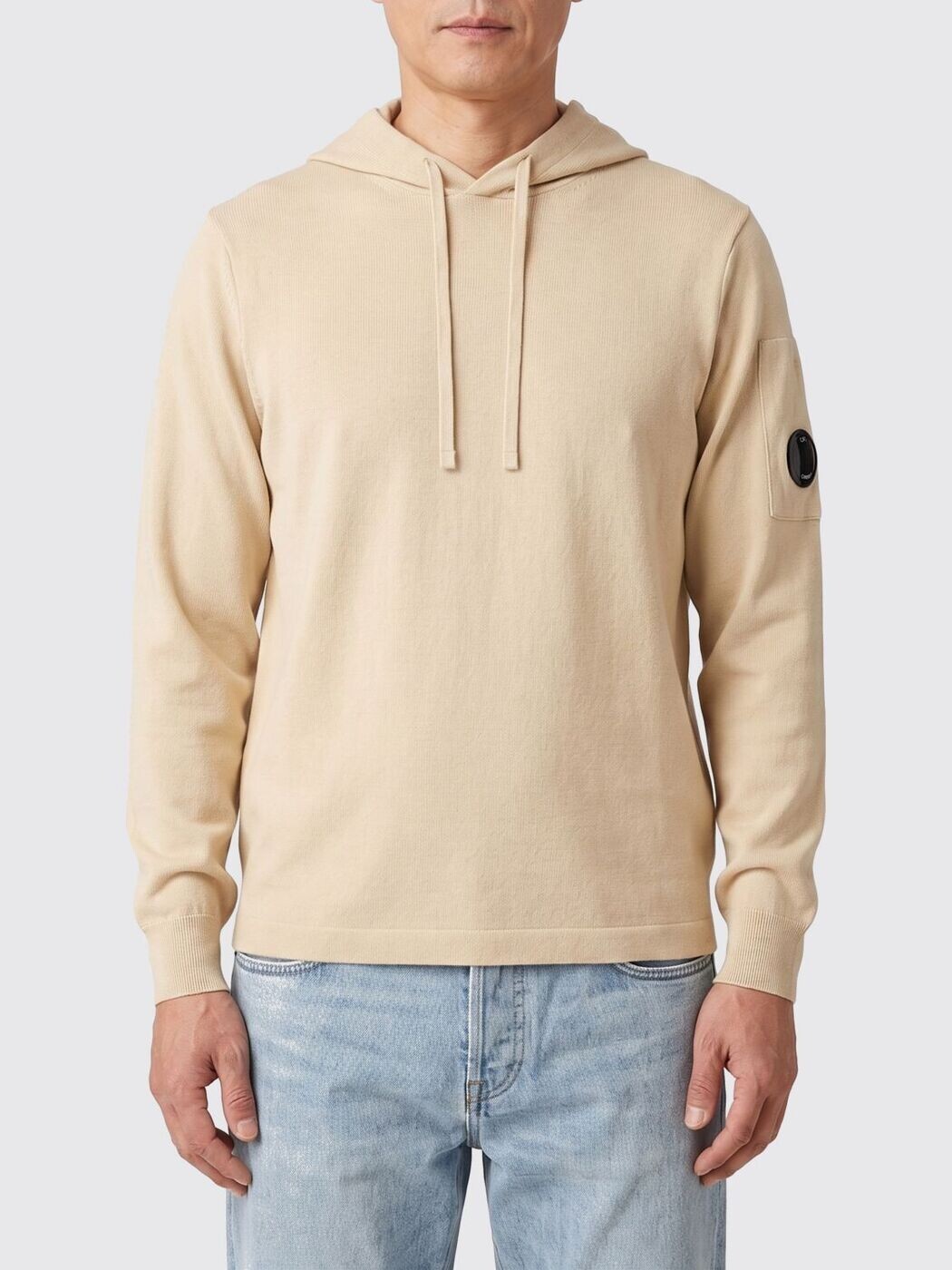 シーピー 商会 CP COMPANY トレイナー 調教師 メンズ ベージュ Sweatshirts 20CMKN100A110560A 関税 貨物輸送無料 2026SS gi
