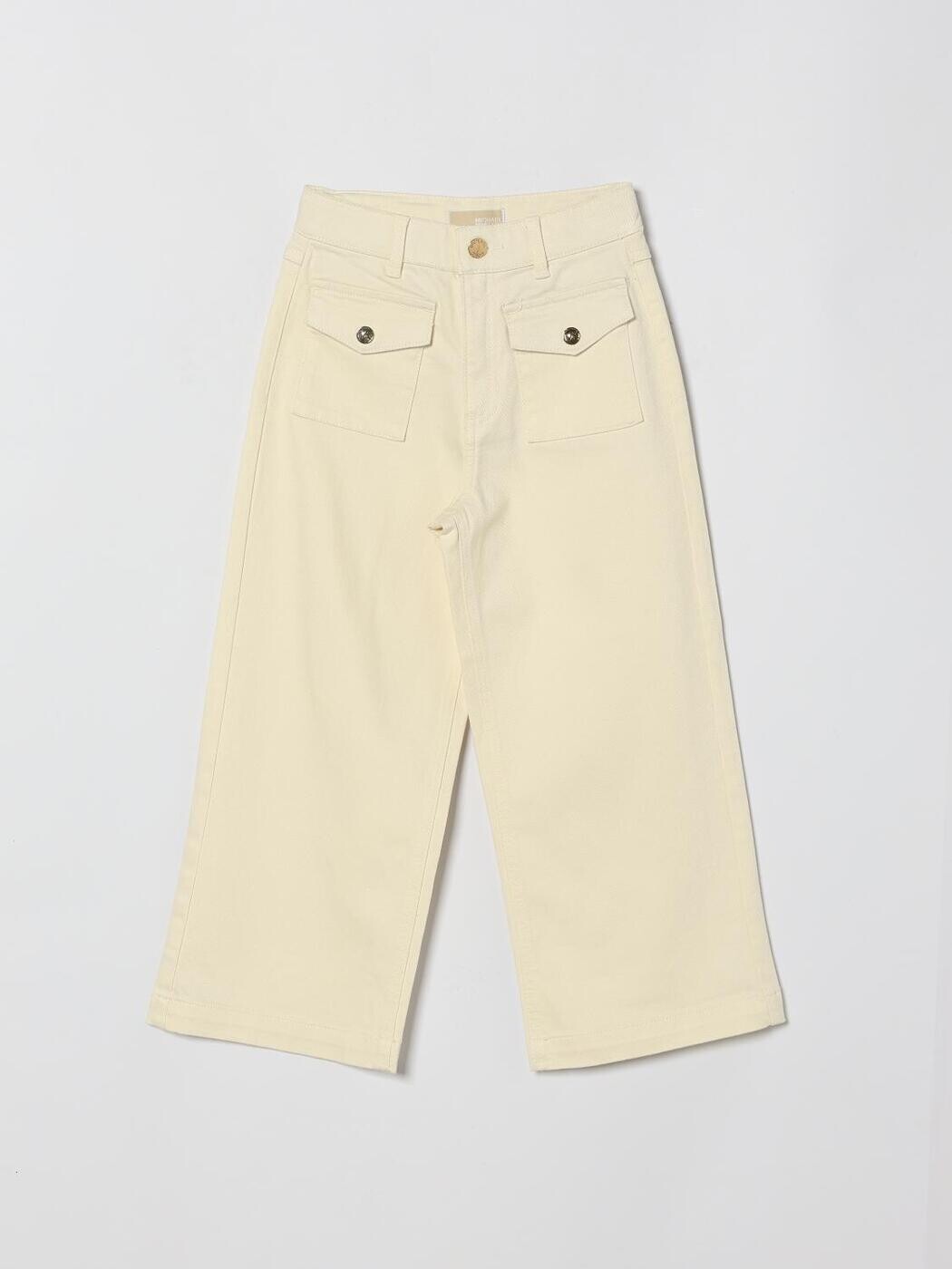 マイケル・教科課程 MICHAEL KORS KIDS ズボン ズボン下 ガールズ ベージュ Trousers R30576 関税 貨物輸送無料 2026SS gi