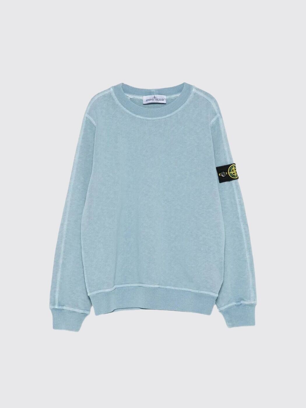 石ころ 島 STONE ISLAND JUNIOR クルーネックジャンパー 編み物御召しもの ボーイズ 青味 Crew neck jumpers 610001S0060 Blue 関税 貨物輸送無料 2026SS gi