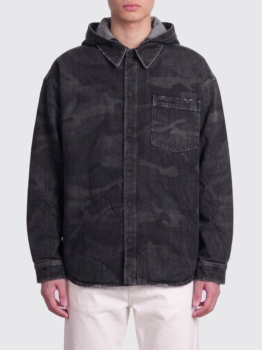 バレンシアガ BALENCIAGA 上衣 メンズ 黒いこと Jackets 857178TTWA6 関税 貨物輸送無料 2026SS gi