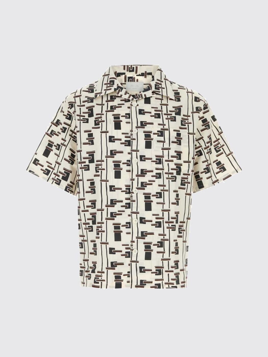 プラダ PRADA プルオーバー メンズ ベージュ Shirts UCS414SUMO19GW 関税 貨物輸送無料 2026SS gi