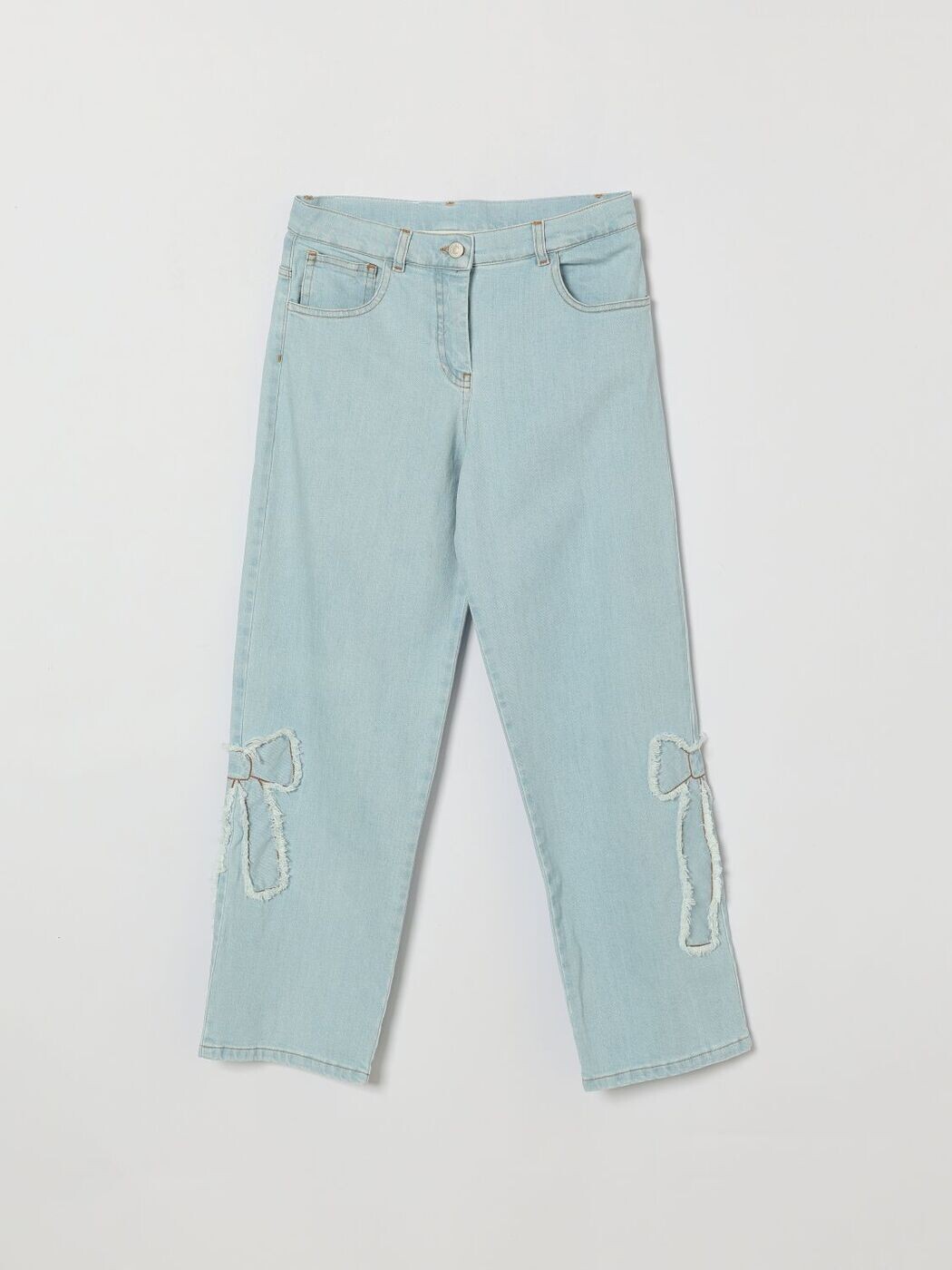 シモネッタ SIMONETTA KIDS レギュラーフィットジーンズ ジーンズ ガールズ Regular fit jeans SY6A00D0038 関税 貨物輸送無料 2026SS gi
