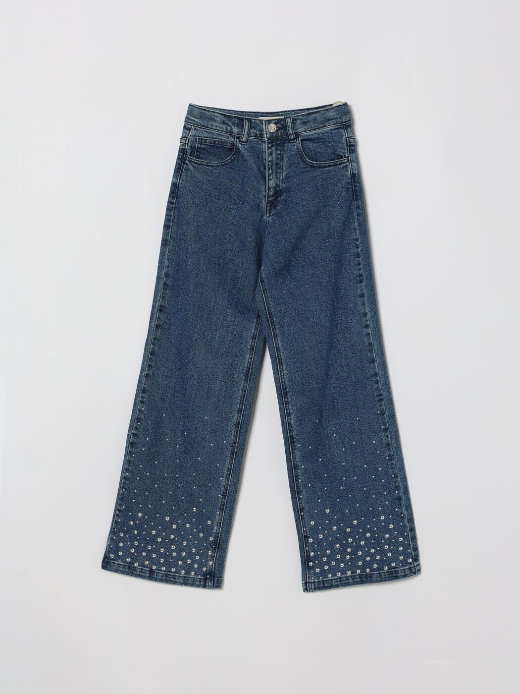 マイケル・授業計画 MICHAEL KORS KIDS レギュラーフィットジーンズ ジーンズ ガールズ 青碧 Regular fit jeans R30578 関税 貨物輸送無料 2026SS gi
