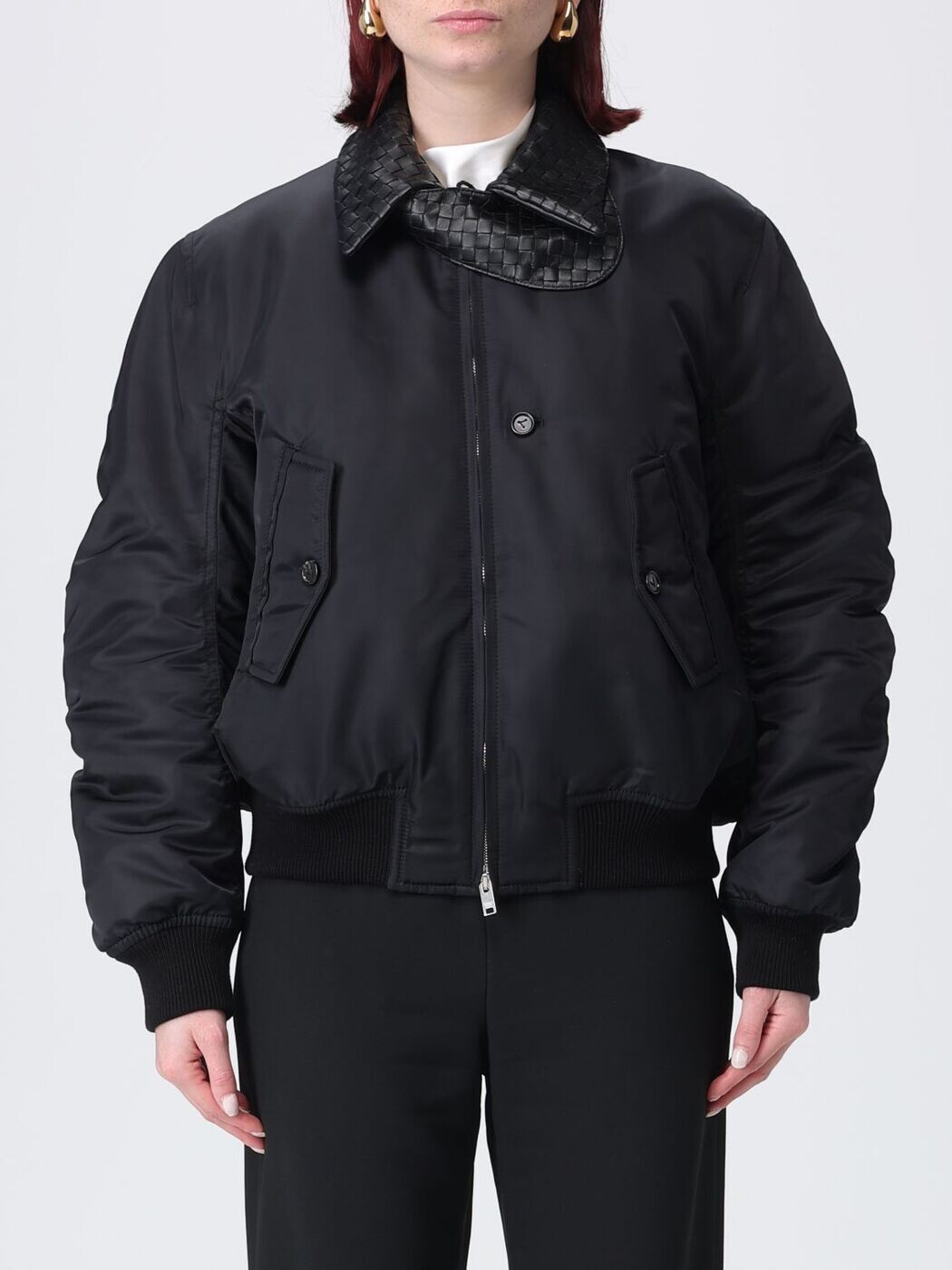 ボッテガ ヴェネタ BOTTEGA VENETA 背広上衣 背広 上衣 レディース 黒いこと Suit Jackets 860778V6C50 関税 貨物輸送無料 2026SS gi