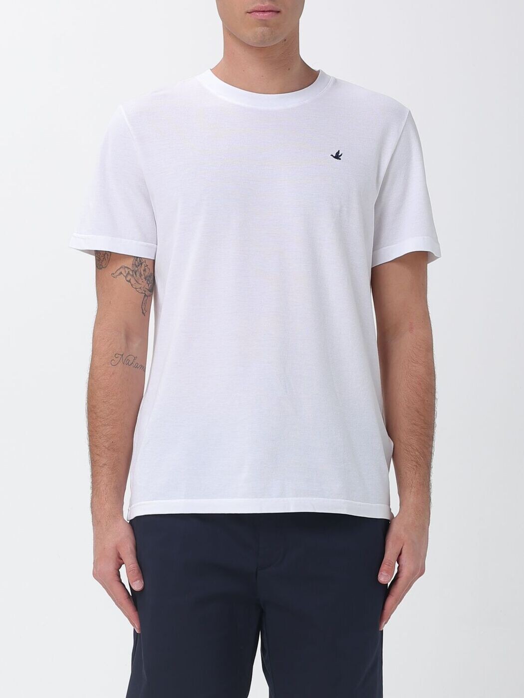 ブルックスフィールド BROOKSFIELD Tシャツ メンズ ホワイト T-shirts 200A.A001 White 関税 送料無料 2026SS gi|BRANDSHOP「il Tesoro」