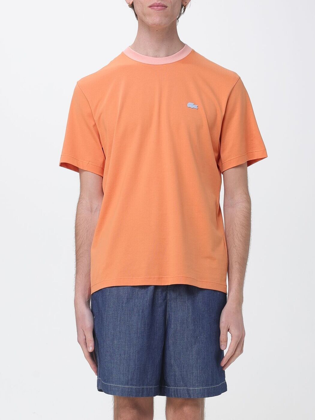 ラコステ LACOSTE Tシャツ メンズ オレンジ T-shirts TH2323 Orange 関税 送料無料 2026SS gi|BRANDSHOP「il Tesoro」