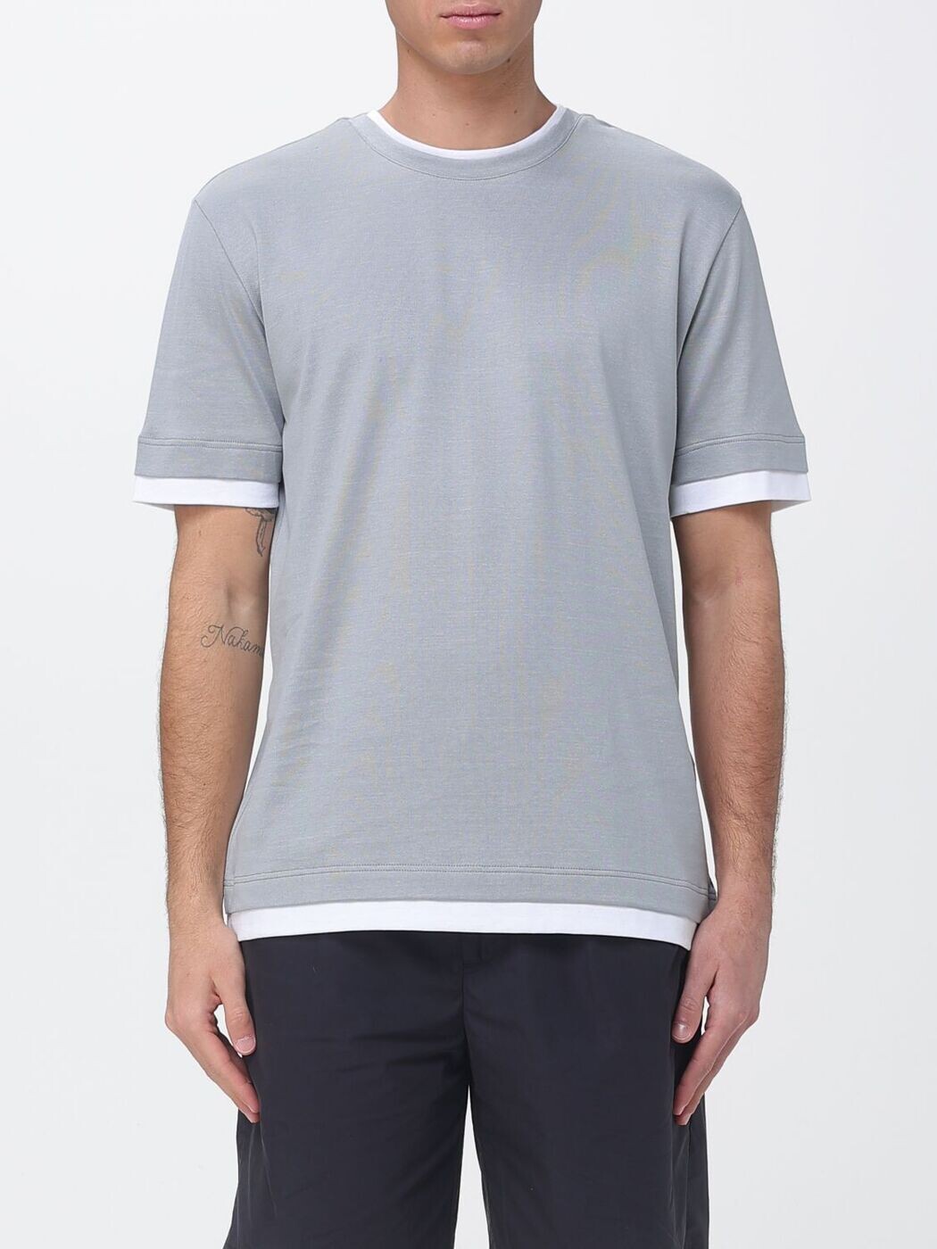 イレブンティ ELEVENTY プルオーバー メンズ 青み T-shirts M75TSHM01TES0M238 関税 貨物輸送無料 2026SS gi