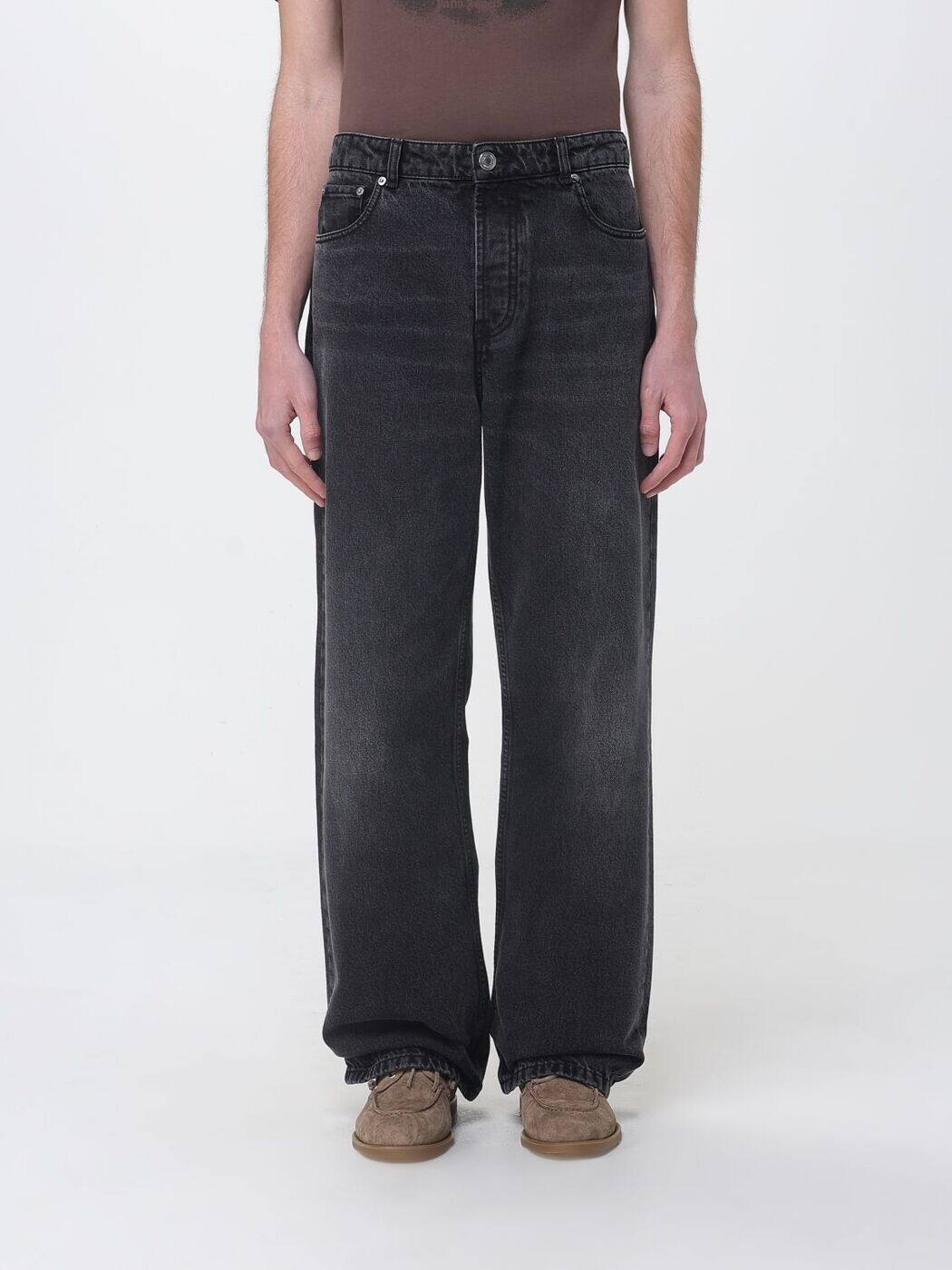 アミ パリス AMI PARIS デニム メンズ ブラック Jeans HTR450DE0124 Black 関税 送料無料 2026SS gi|BRANDSHOP「il Tesoro」