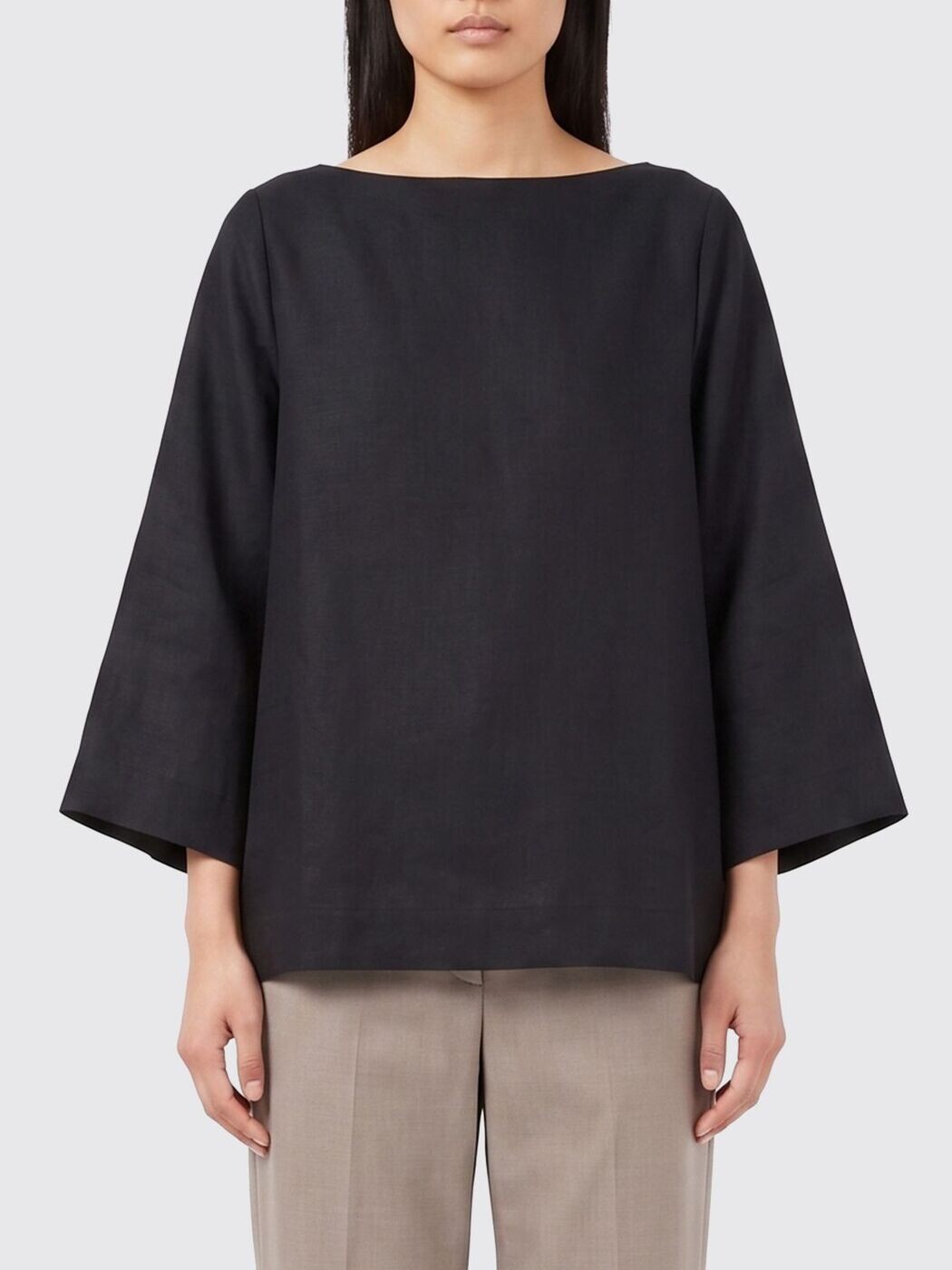 ザ ファースト THE ROW ティーシャツ トップス レディース 黒いこと T-shirts and tops 10843W4357 関税 貨物輸送無料 2026SS gi