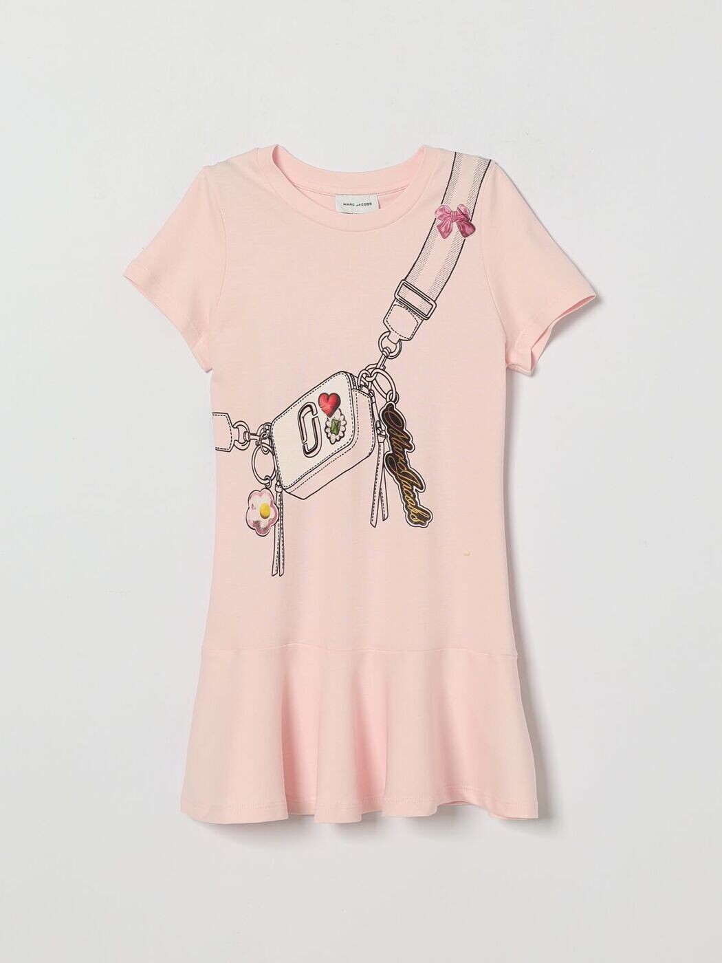 目じるし ジェイコブス MARC JACOBS ロングお召しもの お召しもの ガールズ サクラ色 Long dresses W60711 関税 貨物輸送無料 2026SS gi