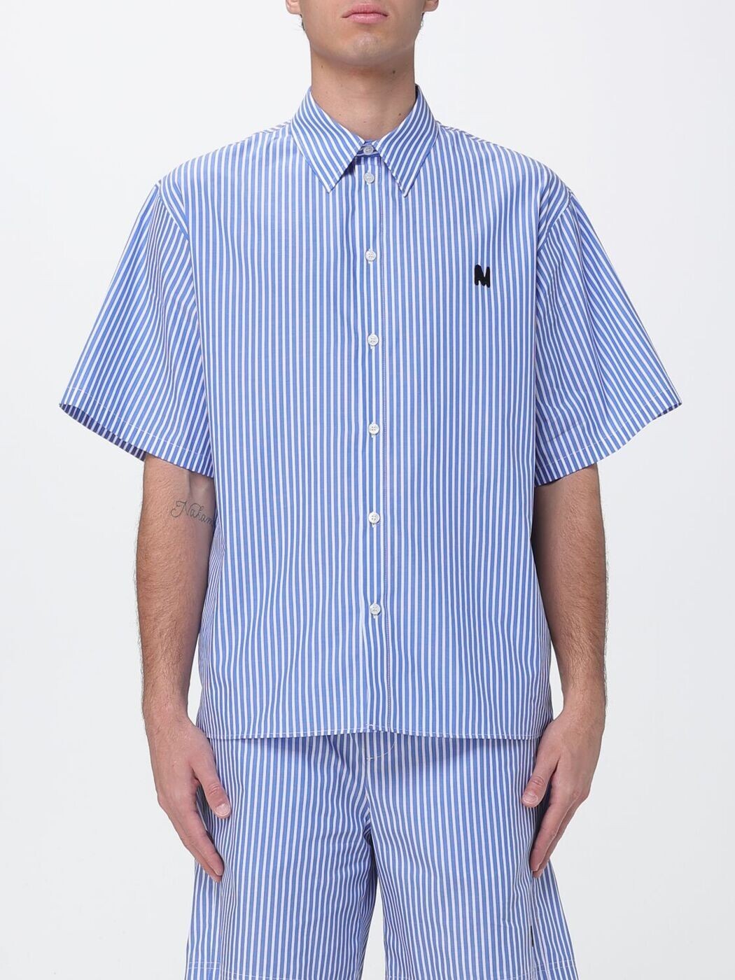 エムエスジーエム MSGM シャツ メンズ Shirts 4040ME22X267129 Gnawed Blue 関税 送料無料 2026SS gi|BRANDSHOP「il Tesoro」